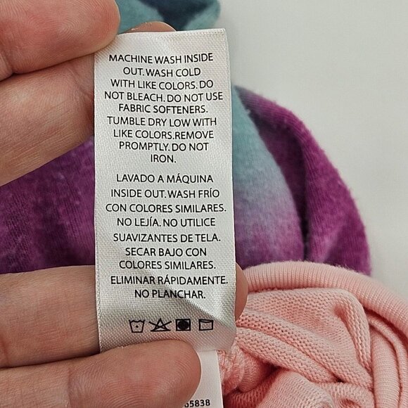 Wildfox Jack Tie Dye Jogger Pants Multicolor Women’s Size XS NEW Athleisure Boho - Picture 9 of 13